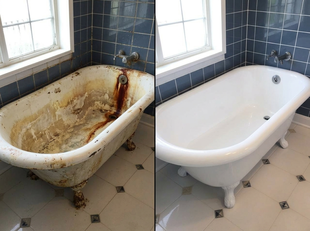 Porcelain & Cast Iron Tubs